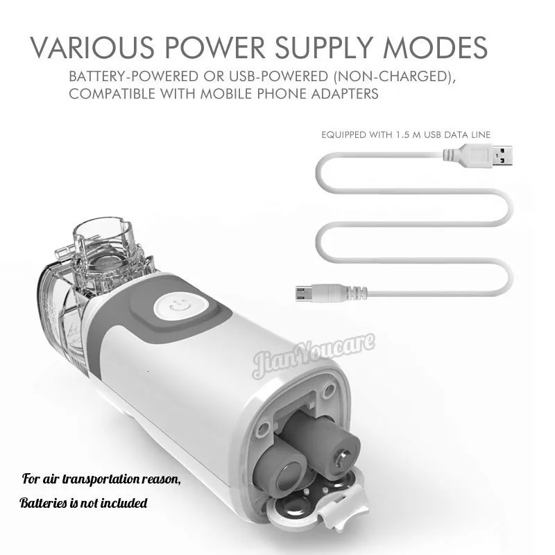 Мини портативный ингалятор для ингалятора inalador usb autoclean nebulizador взрослых