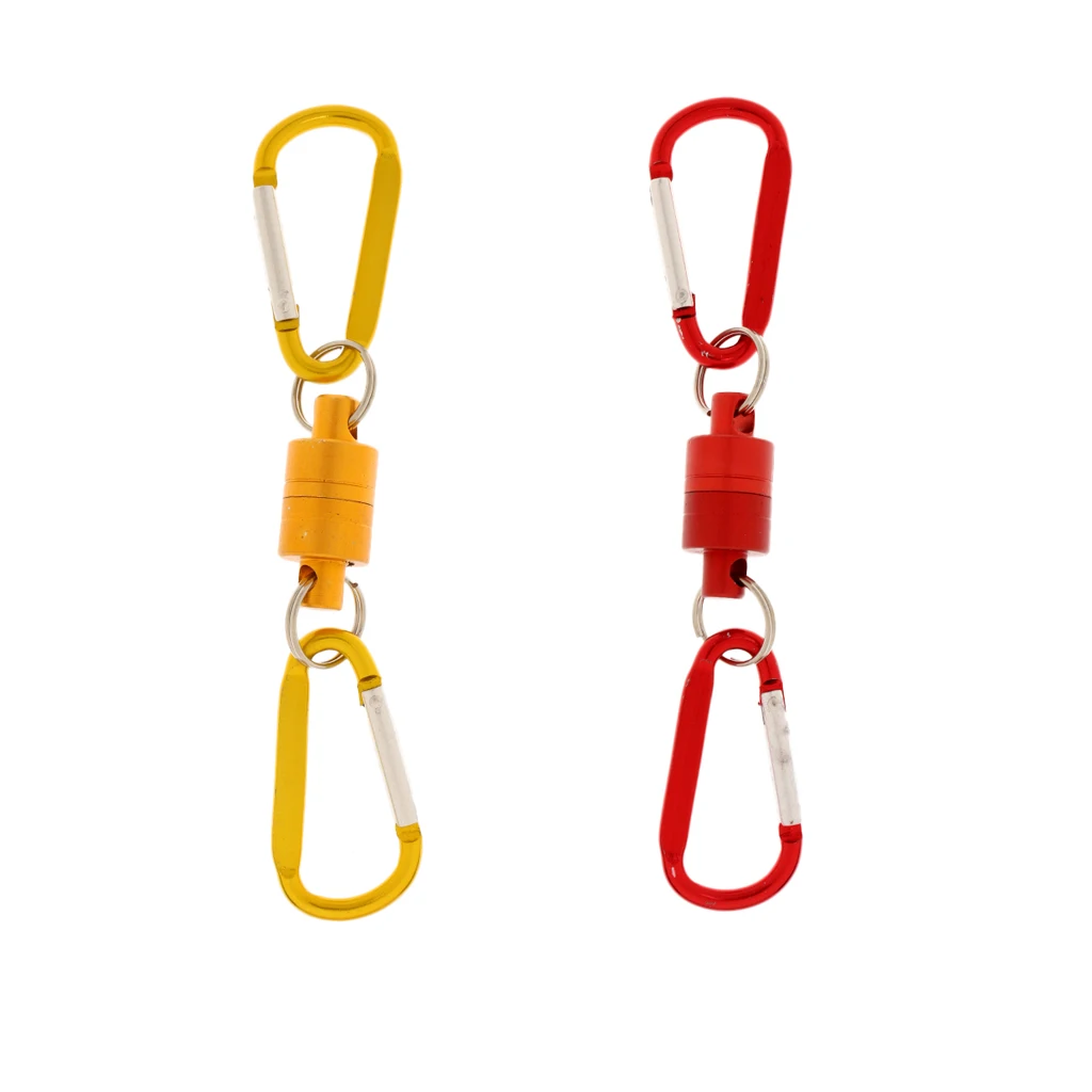

Magnetic Landing Net Release Holder Keeper Fly Fishing Carabiner 3.5kg