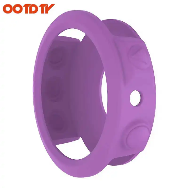 OOTDTY 8 цветов Защитный силиконовый чехол для Garmin fenix 5 наручный браслет корпус часы