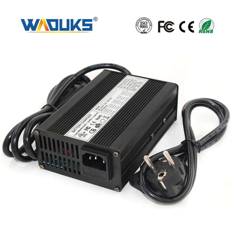 

42V 3A Li-ion Battery Charger For 10S 36V Lipo/LiMn2O4/LiCoO2 Battery Smart Charge Auto-Stop Smart Tools
