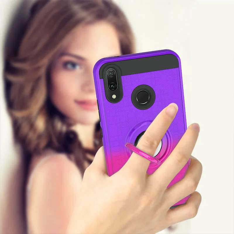 Для huawei Y9 JKM-AL00 JKM-LX3 JKM-L23 чехол для huawei наслаждаться 9 Plus JKM-L22 JKM-LX1 JKM-LX2 JKM-L21 ТПУ 2 в 1 чехол для телефона