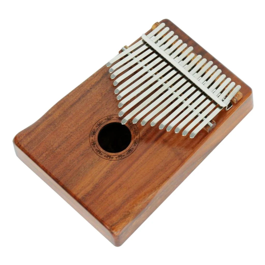 Лучший из красного дерева калимба Mbira Lamellaphone Idiophone инструмент, 17 ключей