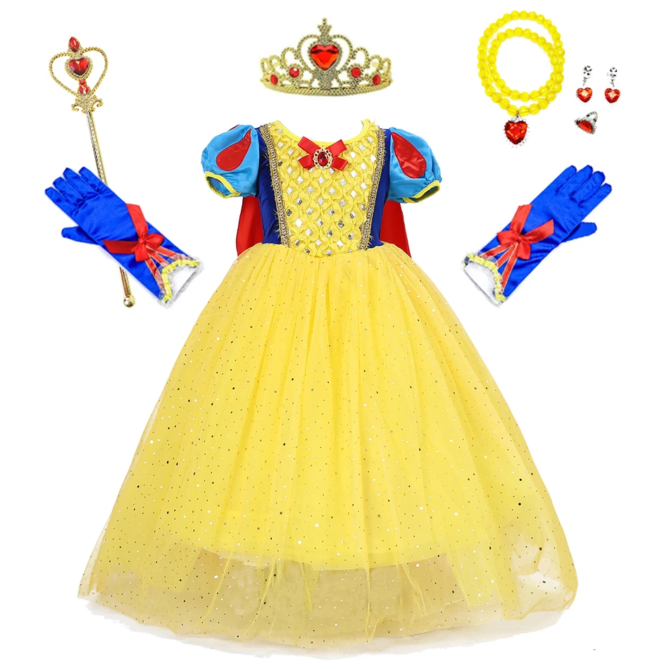 Girls Snow White Dress Kids Carnival ...