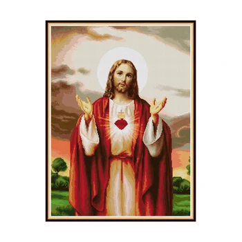

Jesus 5D Diamond Painting Full Drill Square Picture of Rhinestones Mosaic Cross Stitch Diamond Embroidery Icons Home Decoration