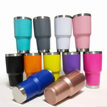 

30pcs/lot Stainless Steel Tumbler 30oz tumbler Double Wall Vacuum Insulated Travel Coffee Mug Large Capacity Sports Cups