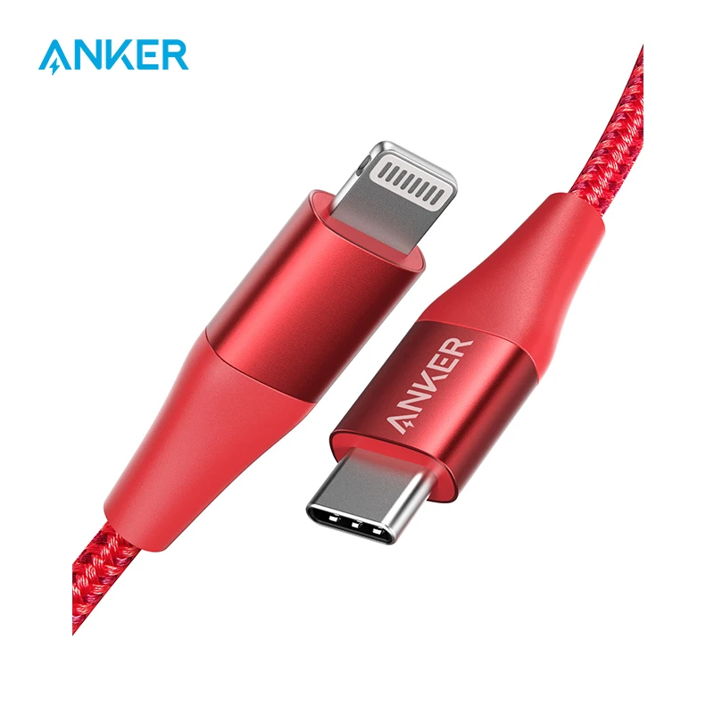 Кабель зарядный Anker с USB C на Lightning Mfi сертифицированный кабель питания + II