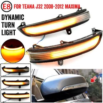 

LED Dynamic Turn Signal Light Side Mirror Sequential Indicator Light For Nissan Teana J32 2008-2012 Maxima