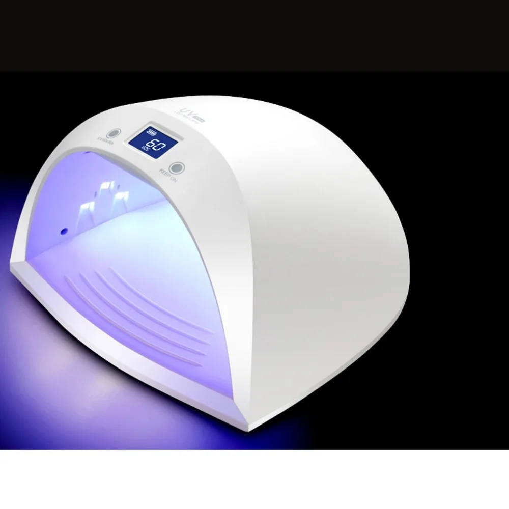 UV-3PLUS Auto-induction Sensor 60W Nail Quick Dryer Gel Curing Ultraviolet Light Timer Nail Care Artifact Phototherapy Machine