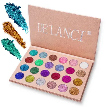 

24 Colors Glitter Eyeshadow Pallete Brand Beauty Cosmetics Diamond Pressed Glitter Eye Shadow Pigment Make up Palette 2020 Hot