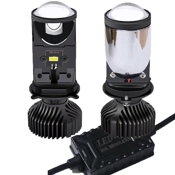 

H4 led Light car headlight H4 projector lens Canbus lamp bulb auto turbo headlights mini lampada Motorcycle fog light 20000lm 12