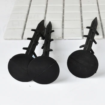 

10PCS 5.9 Inch Plastic Gardening Ground Nail Sturdy Rustproof Plastic Stake Anchors Mulching Nail Gardening Fixing Tools