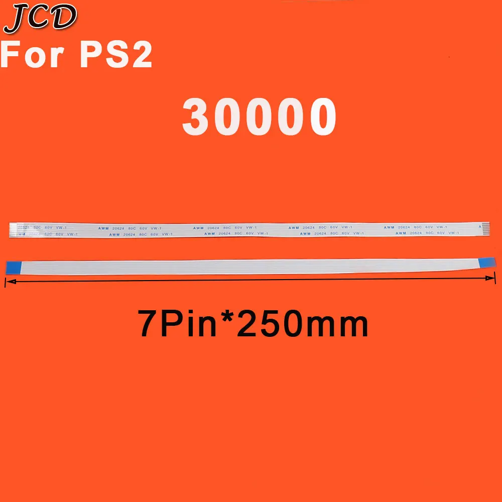 JCD 10 шт./лот ленточный переключатель питания кабель для PS2 30000 70000 90000 50000 75000 Выключатель Питания плоский кабель запасная часть