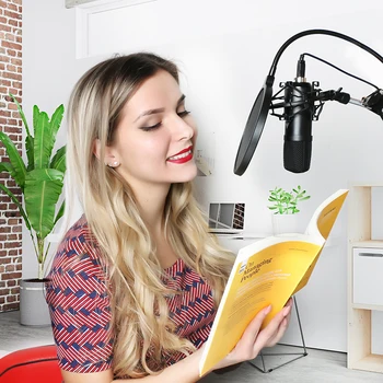 

AU-A04 usb microphone for computer studio microfono kit condenser microphone professionnel Podcast Mic pc singing Youtube