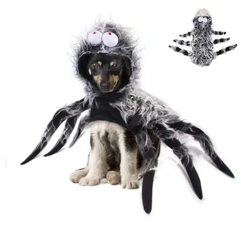 

Pet Dogs Clothes Halloween Spider Cosplay Pet Costume For Cat Dog Spider Bat Role Play Dressing Up Clothes For Party Christmas