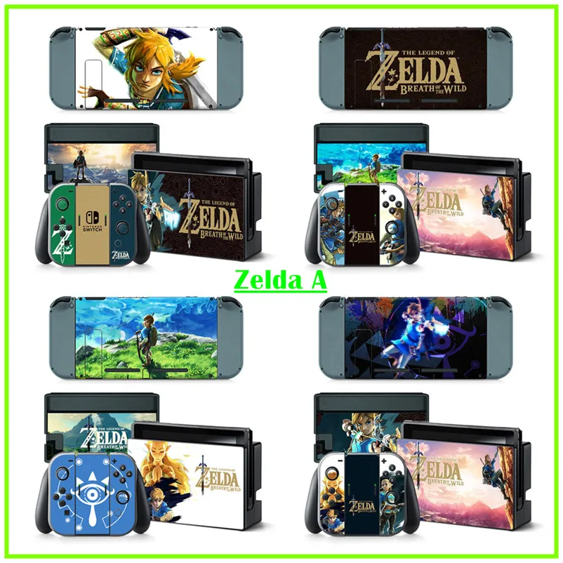 NS Protective Sticker Fashionable Design Colorful Skin for Nintendo Switch Console