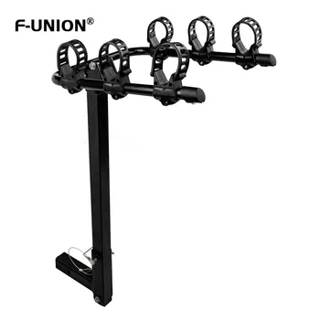 

F-UNION 3 Bike Rack Bicycle Carrier Racks Hitch Mount Double Foldable Rack For Cars Trucks SUV'S With A 2" Hitch Receiver