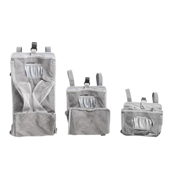 

Portable Baby Bedding Cloth Storage Rack Cradle Newborn Crib Bed Hanging Bag Inafnt Bedside Nappy Diaper Partition Organizer Bag