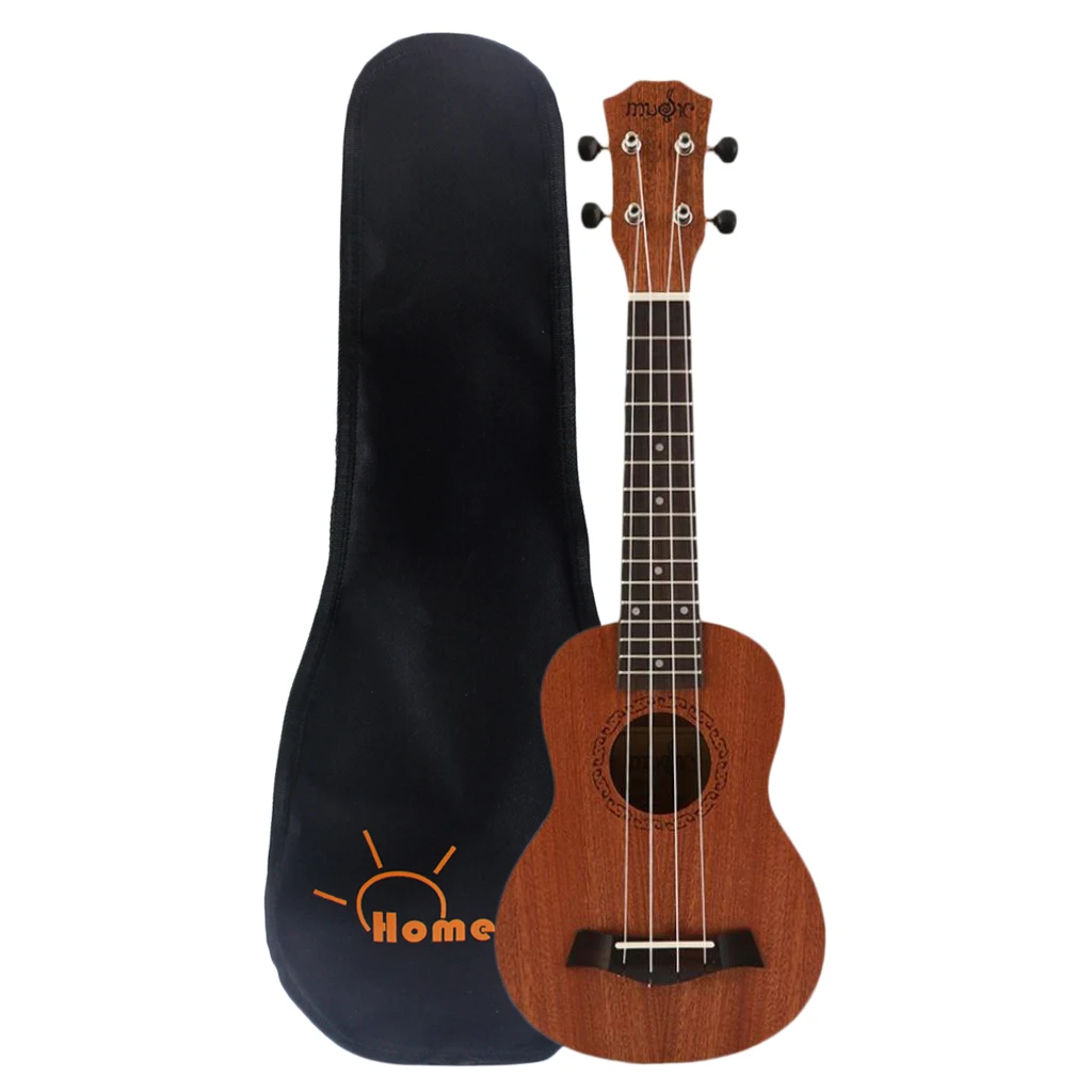 

Set of 21'' Soprano Ukulele with 600D Nylon Waterproof Bag for Kids Gift for children beginners