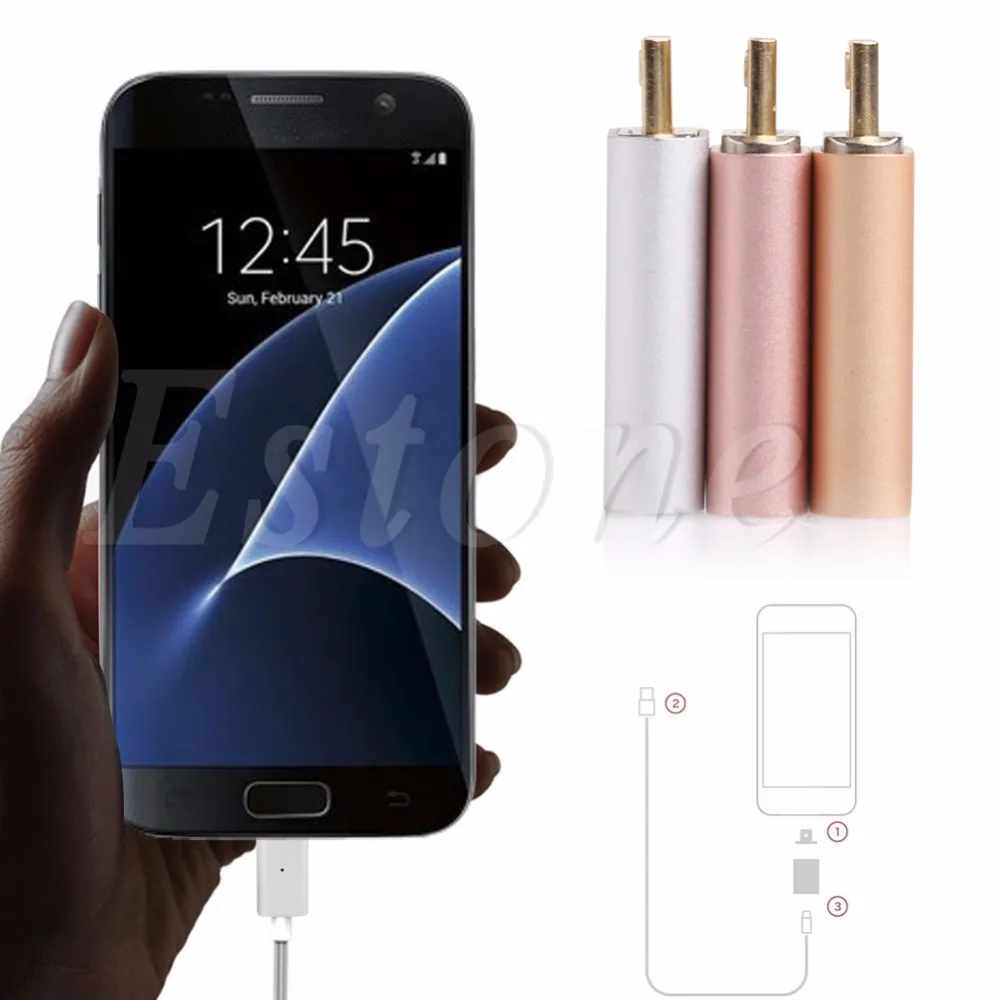 

For Samsung Android Cell Phone Magnetic To Micro USB Charger Converter Adapter