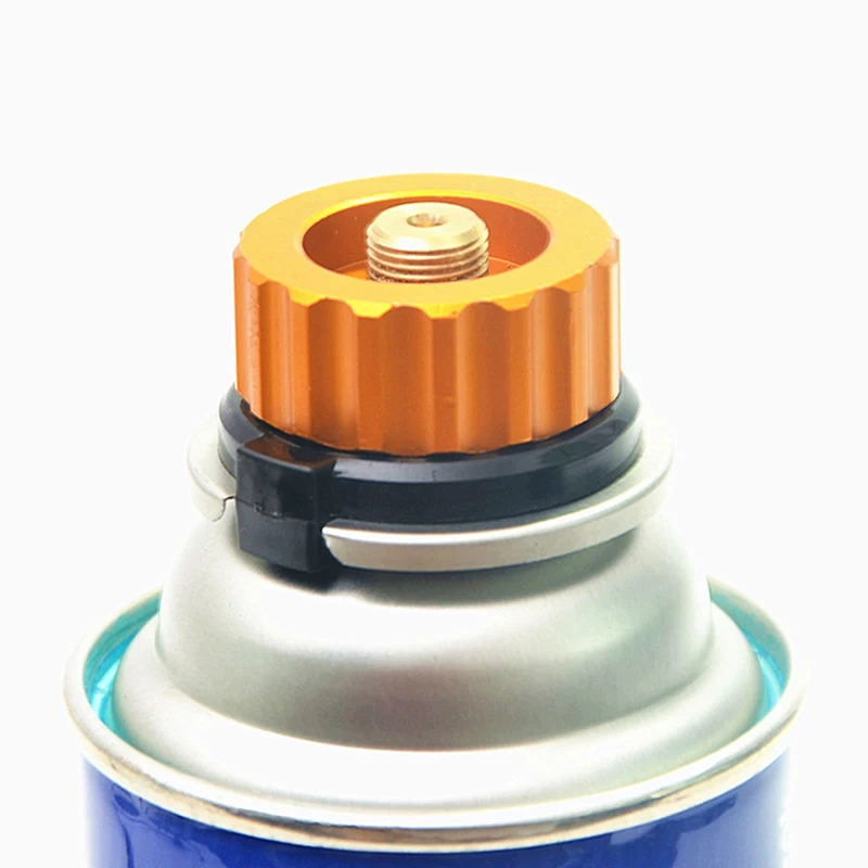 

Camping Gas Stove Converter Self-closed Split Type off Automatically Furnace Converter Auto-off Cartridge Tank Cylinder Adapter