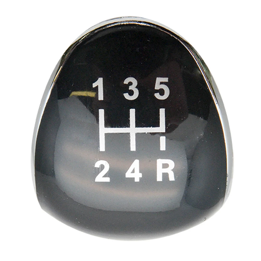 

ABS 5 Speed Black Durable Fashion Easy Install Gearstick Car Gear Shift Knob Insert Cap LED Light for Ford Fiesta