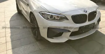 

For F87 M2 ST-Style Carbon Fiber Front Bumper Add On (For Real M2)