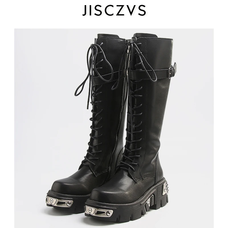 new rock thigh high boots