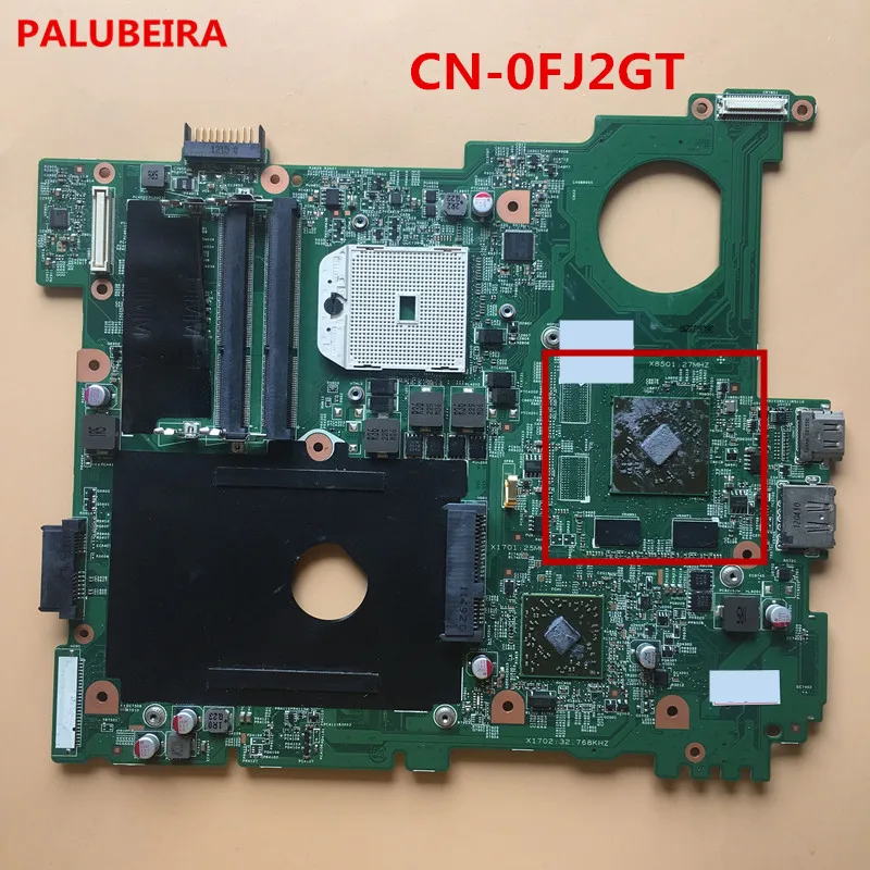 PALUBEIRA для Dell Inspiron M5110 Материнская плата ноутбука CN-0FJ2GT 0FJ2GT FJ2GT 48.4ie04-021 DDR3 Материнская плата ноутбука t