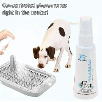 

60ML Pet Dog Spray Inducer Dog Toilet Training Puppy Positioning Defecation Pet Potty Training Spray Effective Positioning Defec