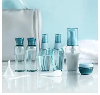 

6 Pieces / Set youpin Mijia Youpin Empty Travel Bottle Portable Travel Package Bottle 10ml to 50ml Shampoo Container Toner Bottl