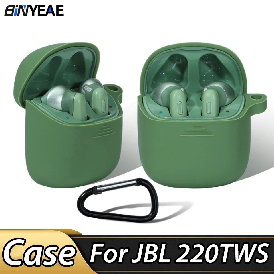 Силиконовый защитный чехол с защитой от падения для наушников JBL Tune 220 TWS