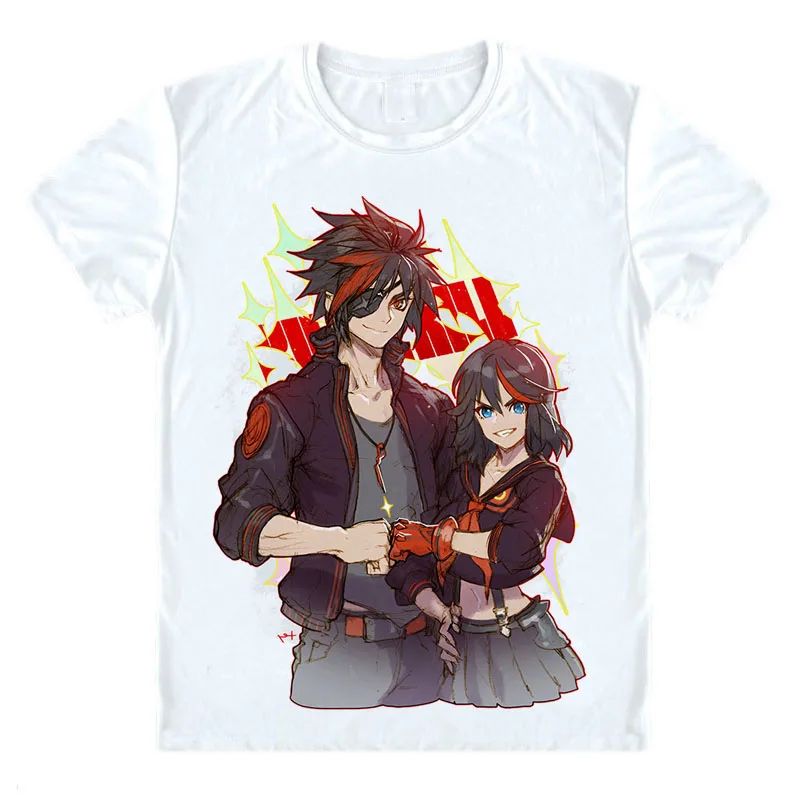 5 KILL la KILL футболка аниме KILL la KILL футболка Matoi Ryuuko Kiryuuin Satsuki Jakuzure Nonon Япония Аниме Косплей Костюм Рубашка - Цвет: 5