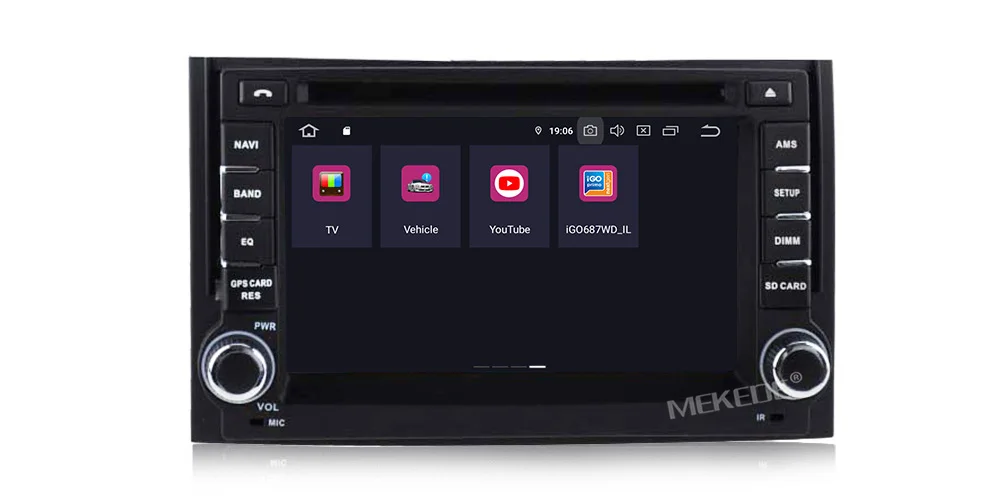 MEKEDE 2din PX5 4+ 64G Android 9,0 Автомобильный мультимедийный dvd-плеер для hyundai H1 grand starex 2007- gps, DVD, радио, WiFi BT