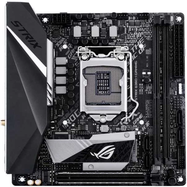 Материнская плата Asus ROG STRIX B360 I GAMING Soc 1151v2 Intel 2xDDR4 mini ITX AC`97 8ch(7.1)|Материнские платы| |