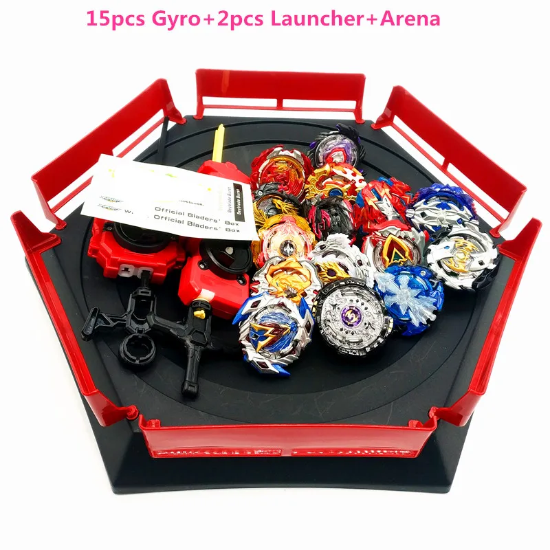 Beyblade GT Burst Arena, волчок, металлический бой, Bey blade, металлический бэйблэйд, стадион, детские подарки, классическая игрушка для детей - Цвет: Arena15pcs 2LK