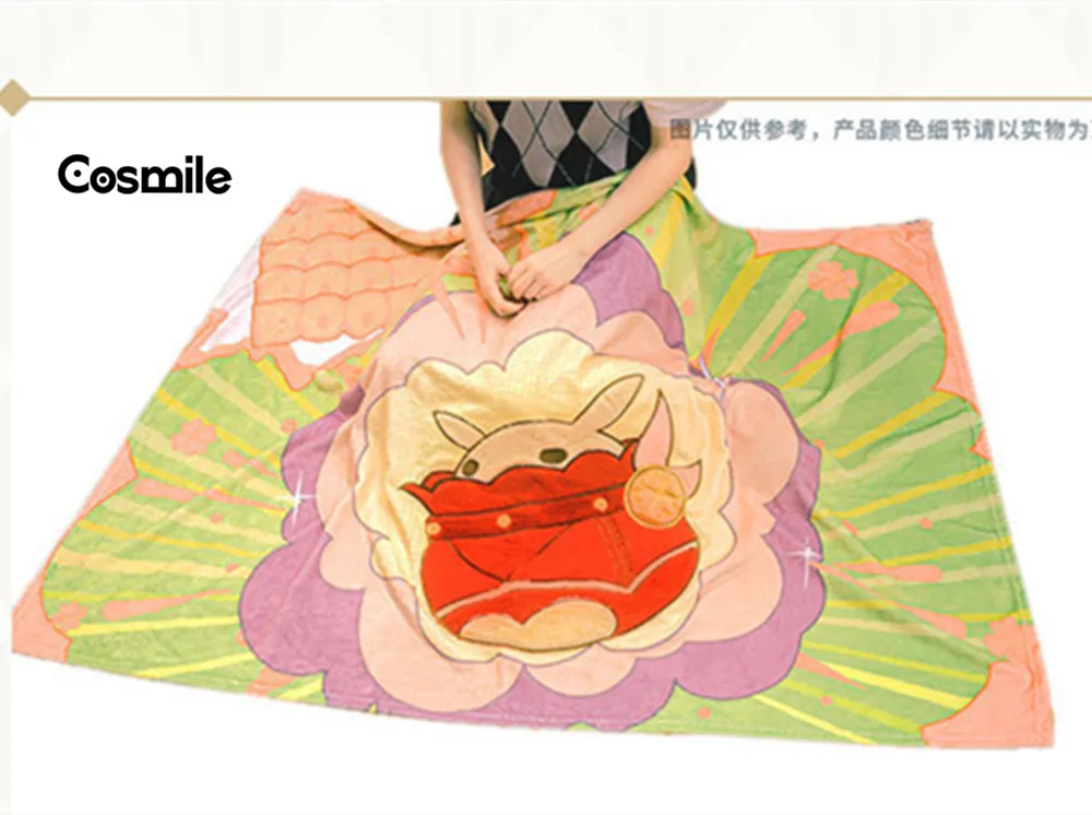 

Cosmile Genshin Impact Klee Bomb Blanket Stuffed Quilt Cosplay Props C MR