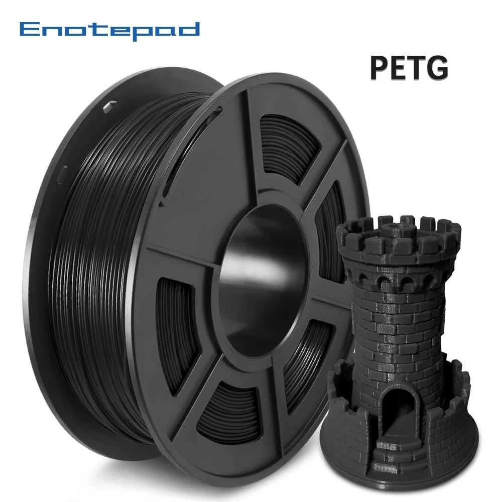 Нить для 3D принтера Enotepad 1 75 мм PETG кг катушка 100% без пузырьков обучения DIY
