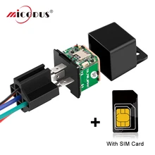 Relais Mini GPS Tracker Motorrad Tow Alarm ACC Erkennung GPS Tracking Tracker Gerät Auto Versteckte Design Schnitt Kraftstoff Mit karte