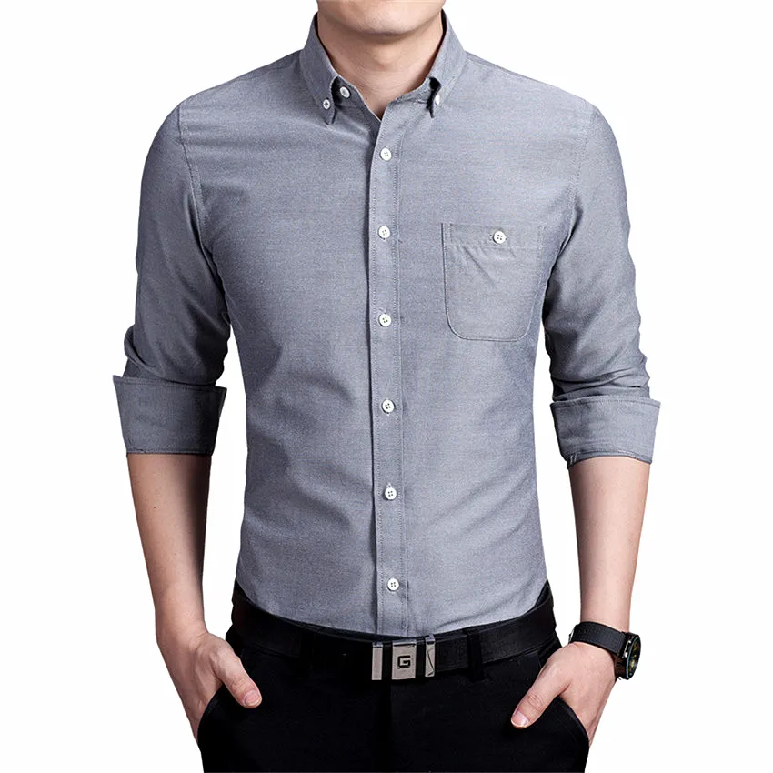 Pure Color Men Long Sleeve Shirts, Asian Size S M L XL 4XL 5XL Navy Blue Black Blue Red Fashion Business Man Shirt Slim Elegant Pure Color Men Long Sleeve Shirts, Asian Size S M L XL 4XL 5XL Navy Blue Black Blue Red Fashion Business Man Shirt Slim Elegant