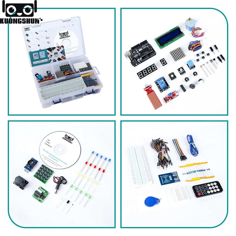 Самый мощный стартовый набор RFID для Arduino UNO R3 обновленная версия Обучающий с