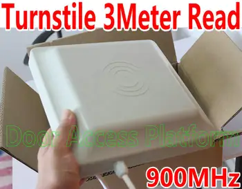 

Turnstile gate Entrance's 3 Meters UHF RFID Card passage reader 900MHz UHF Reader RS232,RS485 Wiegand 26/34 Turnstile access kit