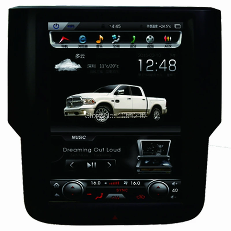 

Ouchuangbo android 8.0 car audio radio gps for Dodge RAM 2013 support 10.4 inch 6 core 4GB RAM 32GB ROM