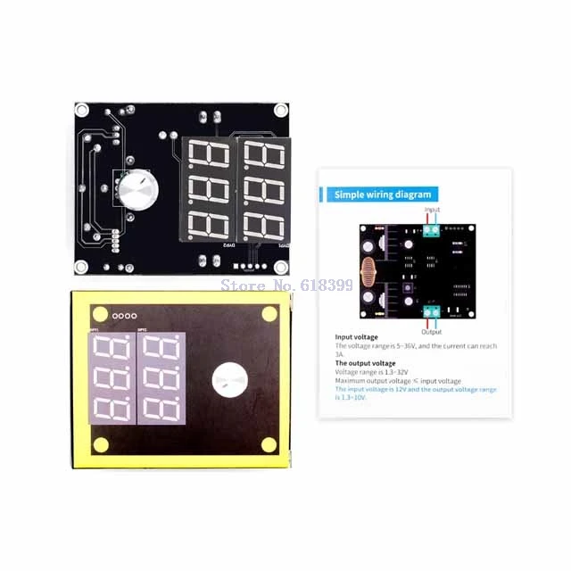 

A14-- VHM-100 Digital voltage and current voltage regulator module XL4016 high power 8A DC voltage regulator 12V24V