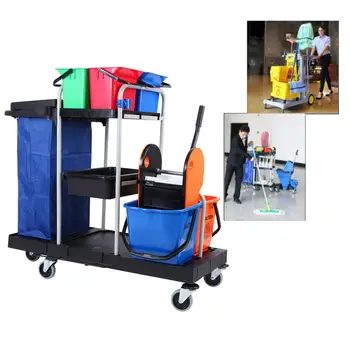 

Yonntech Cleaning trolleys service trolleys HygienicTrolley cleaning vehicle tool for car hotel service