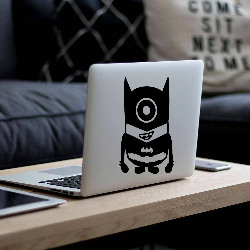 Забавный Бэтмен Ноутбук наклейка наклейки ПВХ Виниловая наклейка s для украшения кожи ноутбука
