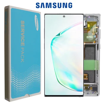 

6.8" 100% Original SUPER AMOLED Display For SAMSUNG Galaxy NOTE10+ N975 N975F N9750/DS Display Touch Screen Replacement Parts