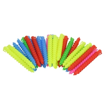 

26Pcs Spiral Hair Perm Rod Spiral Rod Barber Hairdressing Hair Roller Curling Curler Hairdressing Maker Styling Tool