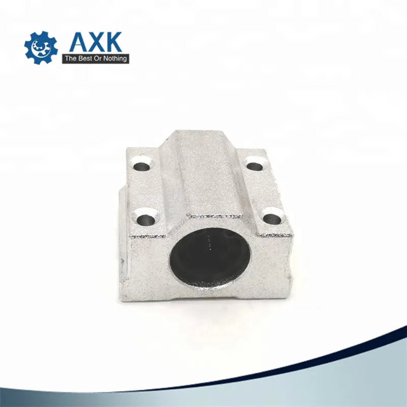 10pcs/lot SC6UU SCS6UU 6mm Linear Ball Bearing Block CNC Router with LM6UU Bush Pillow Block Linear Shaft CNC 3D printer parts
