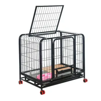 

Dog cage small dog teddy indoor medium dog large dog with toilet pet dog cage cat cage rabbit cage