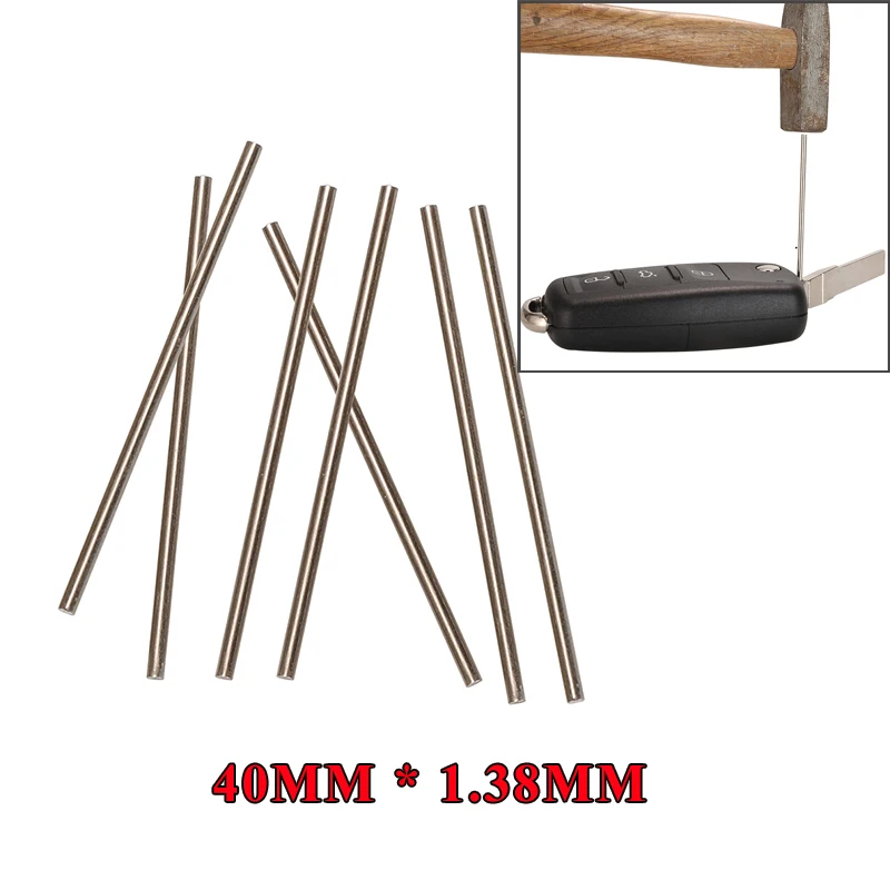 Keyforkess 10/30/100pcs Auto Chiave A Distanza Spille Rimozione Spille Strumento Ago Spille di Rimozione Del Chiodo Attrezzi del fabbro 1.38mmX40MM 4 Keyforkess 10/30/100pcs Auto Chiave A Distanza Spille Rimozione Spille Strumento Ago Spille di Rimozione Del Chiodo Attrezzi del fabbro 1.38mmX40MM - H6f1caca1429444afa6e061fa6de3b40cg
